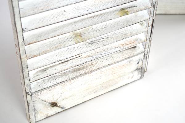 Paravent WHITEPARA90 Grau - Holzwerkstoff - 2 x 81 x 90 cm