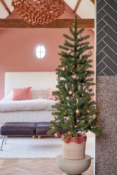 Kunstkerstboom verlicht Nagoya 60 x 120 x 60 cm