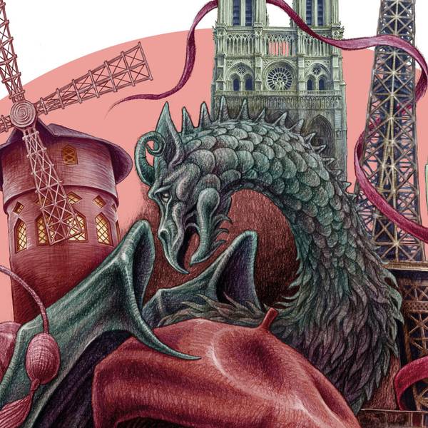Poster Paris Eiffelturm 42 x 59 cm