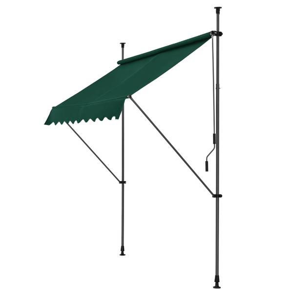 Klemluifel Stem donkergroen - Breedte: 400 cm