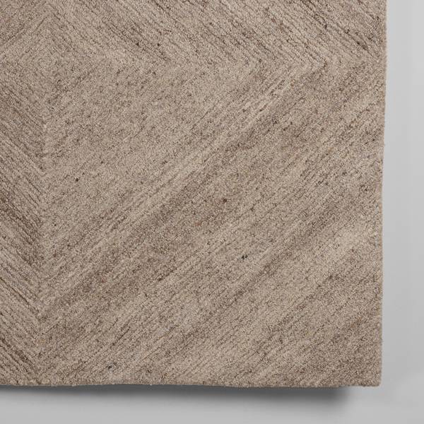 Teppich Blendy Grau - Textil - 300 x 200 cm