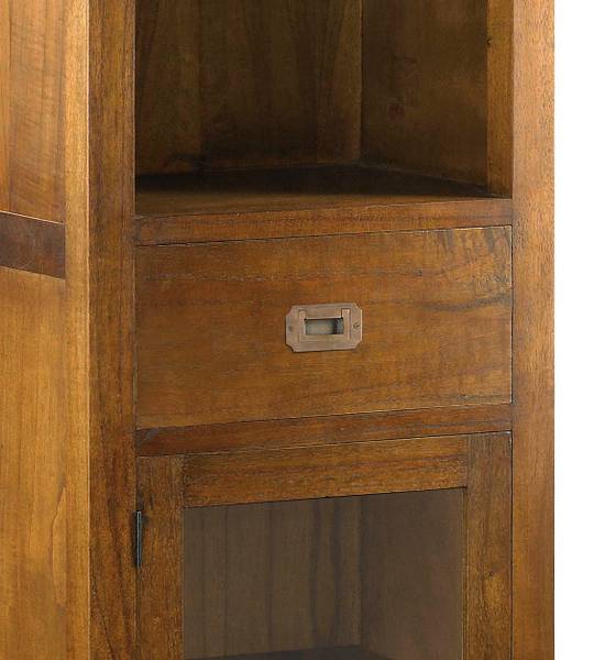 Bücherregal Star 190 Braun - Holz teilmassiv - 50 x 190 x 40 cm
