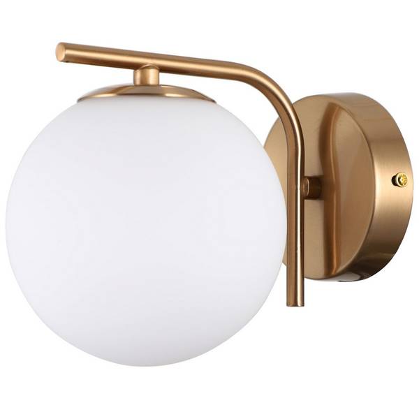 Wandleuchte Modern Gold - Metall - 19 x 17 x 15 cm