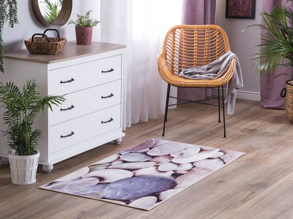 Teppich DENIZLI Textil - 80 x 80 x 80 cm