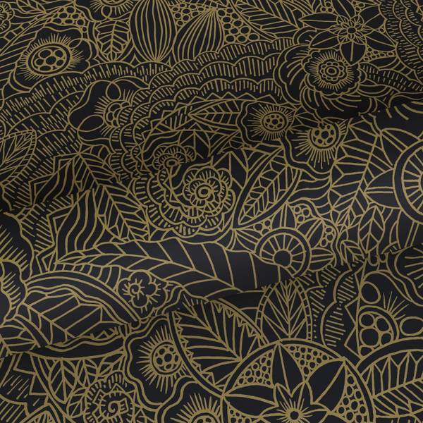 Tapete 139563 Gold - Fleece - 53 x 1005 x 53 cm