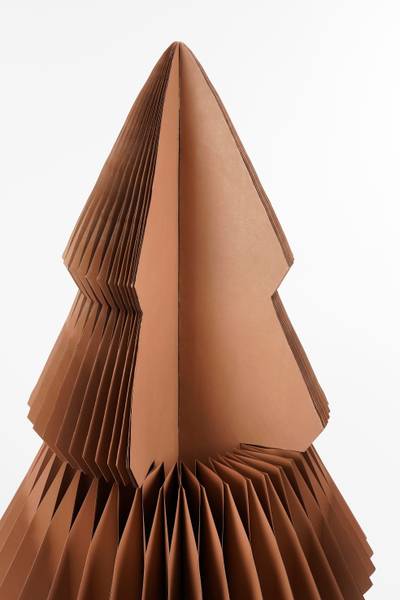 Dekorativer Weihnachtsbaum  Braun 104 x 152 x 104 cm