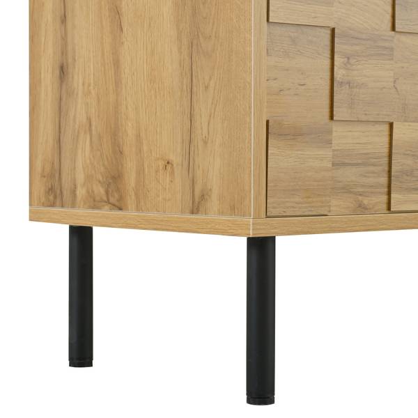 TV-Lowboard VERTEXCLARR Braun - Holzwerkstoff - 160 x 43 x 35 cm