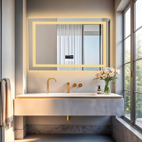 Miroir de salle de bain XM183-B105-EU 100 x 70 cm