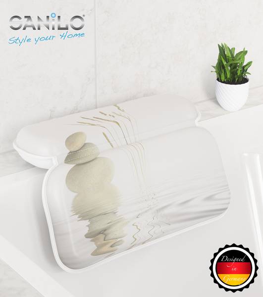 Coussin de Bain Balance Blanc - Matière plastique - 39 x 55 x 31 cm