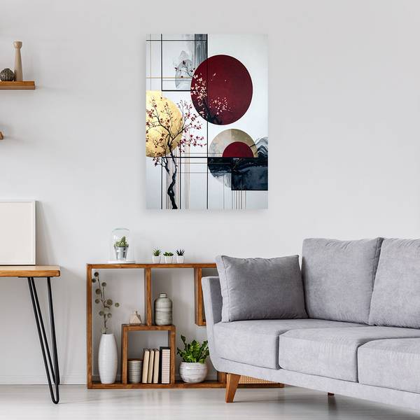 Wandbild Abstrakte Motive 70 x 100 cm