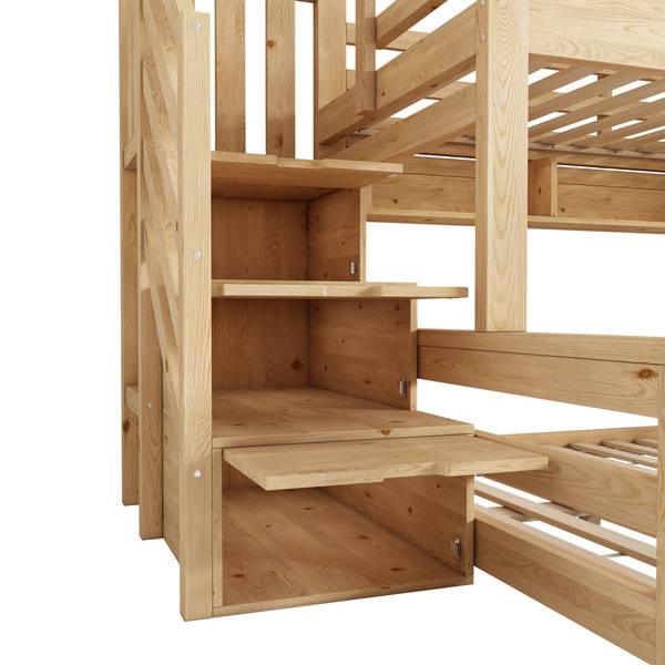 Etagenbett NaturWoody Ⅰ Holz