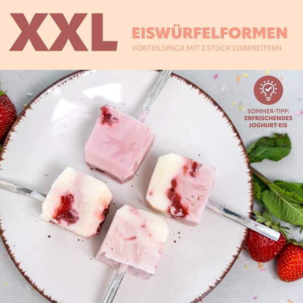 Eiswürfelform 48488 (2er-Set) Türkis - Kunststoff - 15 x 5 x 10 cm