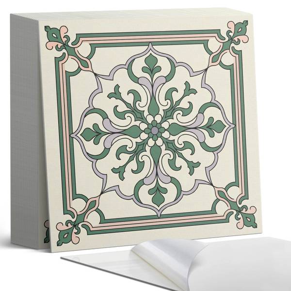 Vinylfliese OrnaBlume 20er-Set 20 x 20 cm