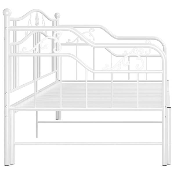 Schlafsofa 3007559 Weiß - Metall - 95 x 92 x 206 cm