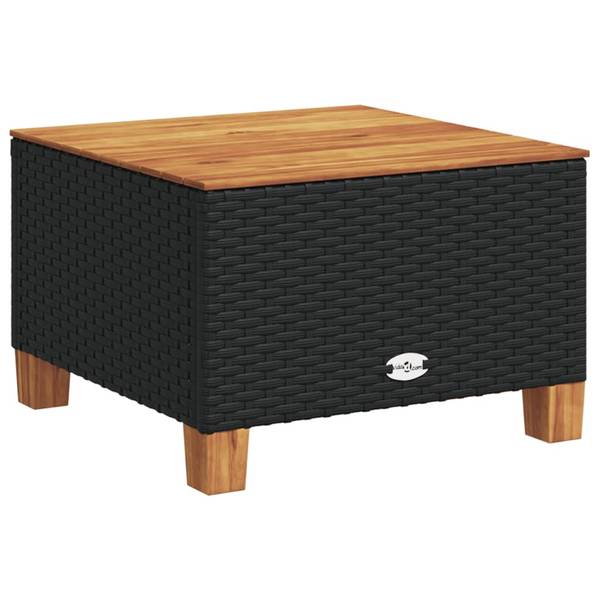 Loungeset 3036245-1 set van 6 zwart - staal - 63 x 62 x 63 cm