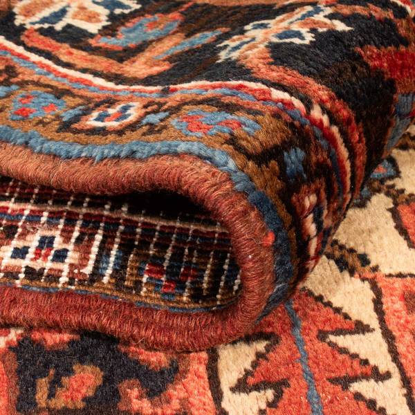 Orientteppich Läufer Nomadic Rot - Wolle - 112 x 1 x 258 cm