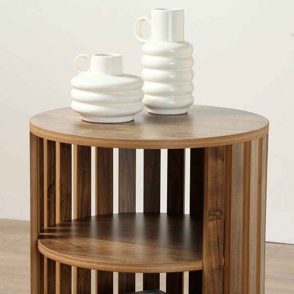 Nachttisch LIAM Braun - Holzwerkstoff - 40 x 50 x 40 cm