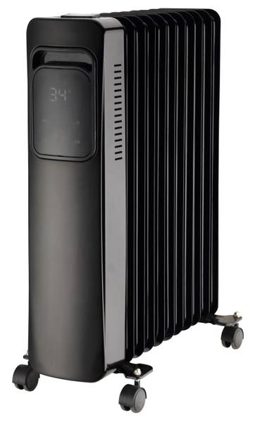 Ölradiator TT-OR 311 Schwarz - Metall - 23 x 63 x 45 cm