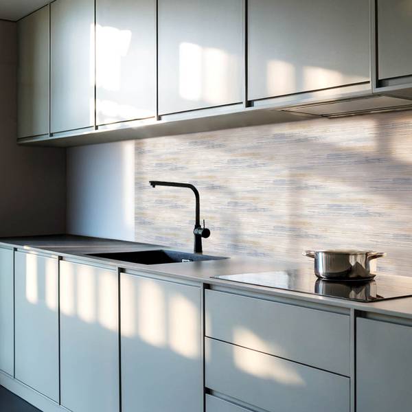 Fliesen Textur Streifen Abstrakt 4er Set 50 x 50 cm