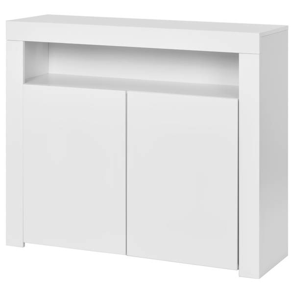 Sideboard Eos Ⅷ Weiß - Holzwerkstoff - 108 x 92 x 40 cm
