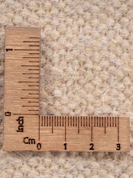 Kurzflorteppich Modern Beige - Naturfaser - 170 x 1 x 240 cm