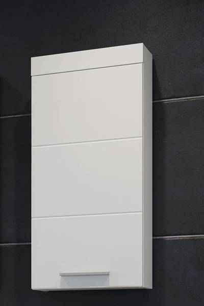 Badkamerkastje Devon wit - deels massief hout - 35 x 75 x 16 cm
