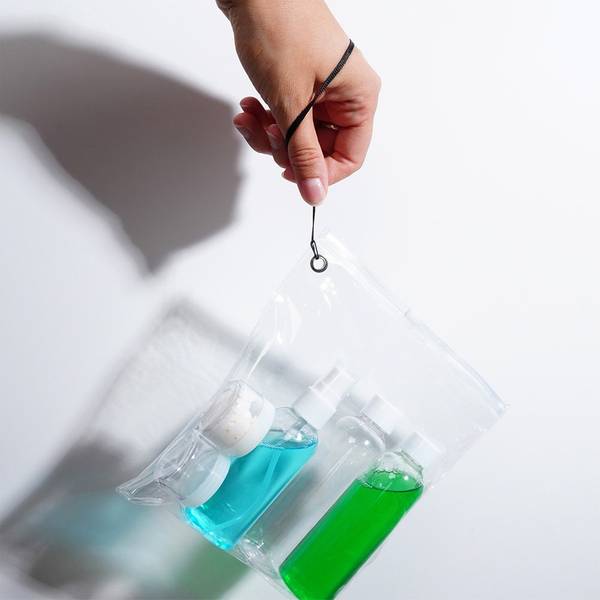 Reiseflaschen 5-tlg. Set 489319 Kunststoff - 4 x 19 x 18 cm