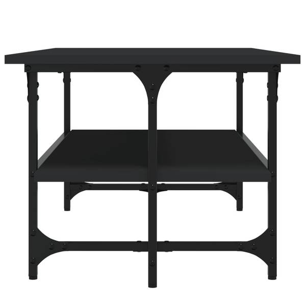 Couchtisch D373 Schwarz - Holzwerkstoff - 50 x 40 x 100 cm