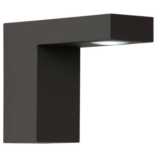 Wandstrahler TEXAS Grau - Aluminium - 15 x 12 x 6 cm