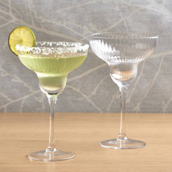 Margarita-Gläsern Empire 2er-Set Glas - 24 x 19 x 12 cm