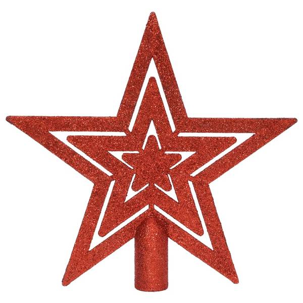 Boules de noël 3028562 (lot de 108) Rot - Weiß - Kunststoff - 1 x 1 x 1 cm