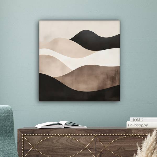 TABLEAU SUR TOILE Abstrait 50 x 50 cm