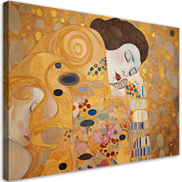 Wandbild frau porträt abstraktion – g. 120 x 80 cm