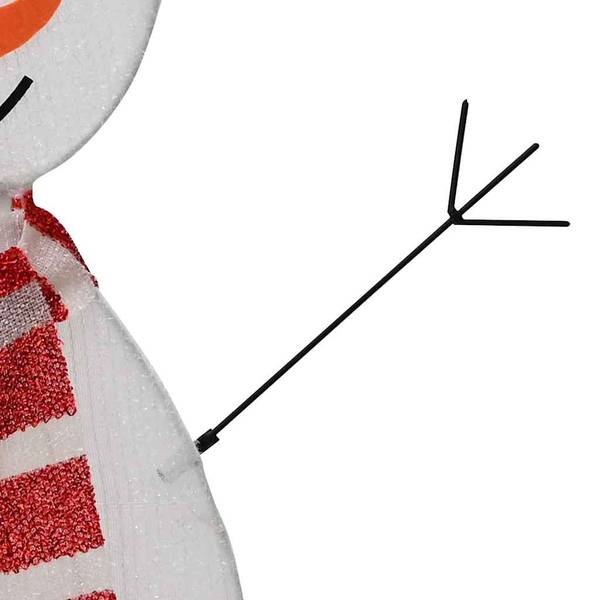 Kerstdecoratie 42019625 set van 3 geel - polyester - 80 x 1 x 56 cm