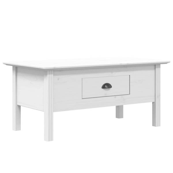 Table basse 3029892 Blanc - Pin - 100 x 46 x 55 cm