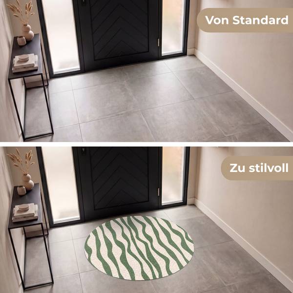 SCHMUTZFANGMATTE Wellen 120 x 120 cm