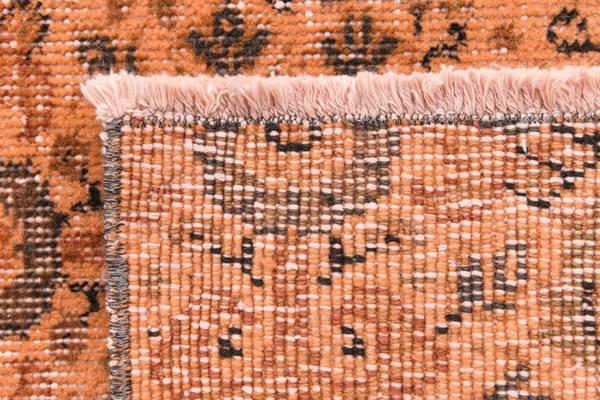 Vloerkleed Ultra Vintage DCLXXV oranje - wol - 114 x 1 x 196 cm