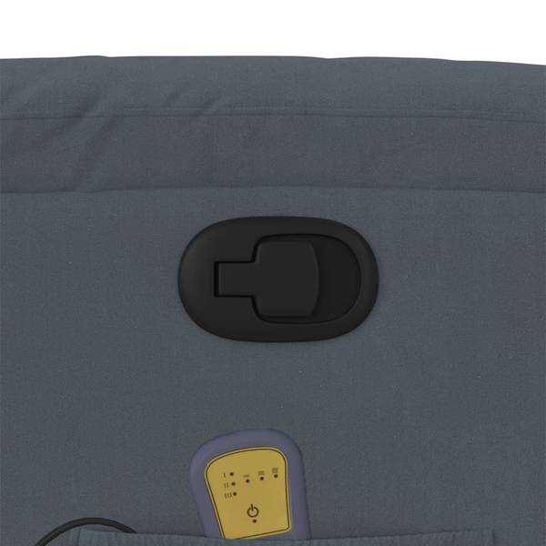 Massagesessel 3032482 Dunkelgrau - Grau