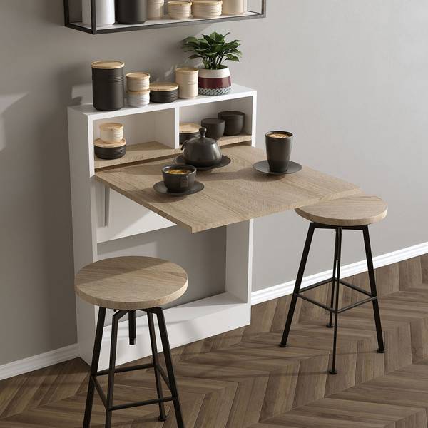 Esstisch Brock Braun - Holzwerkstoff - 70 x 96 x 15 cm