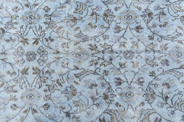 Tapis Ultra Vintage DCXXI Bleu - Laine - 130 x 1 x 257 cm