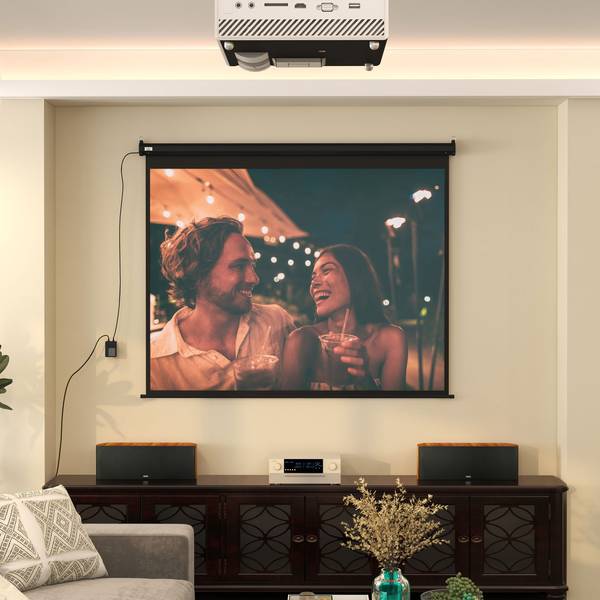 Beamer-Leinwand 001-005V90BK 203 x 152 cm