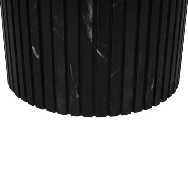 Couchtisch NEELIM Schwarz - Stein - 91 x 41 x 91 cm