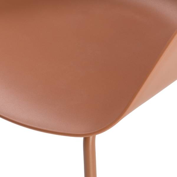 Armlehnstuhl Dolder Braun