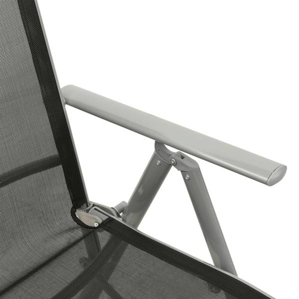 Gartenstuhl 3007838 (2er Set) Silber - Aluminium - 69 x 110 x 59 cm