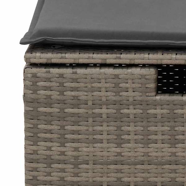 Garten-Lounge-Set 3037643-2 (5-teilig) Grau