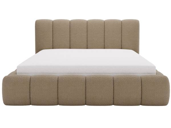 Polsterbett CLOUD Braun - Liegefläche Breite: 140 cm