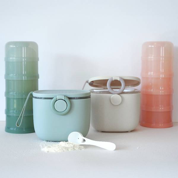 Hermetische pulvermilchbox Tiny Beige