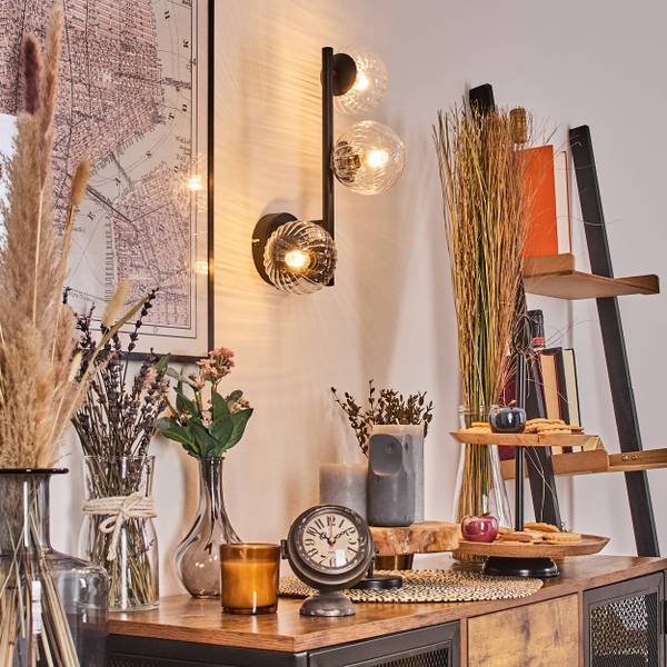 Wandleuchte Isorella Durchsichtig