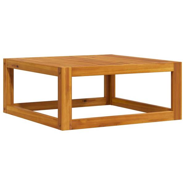 Couchtisch 3009261 Weiß - Akazie - 68 x 29 x 68 cm