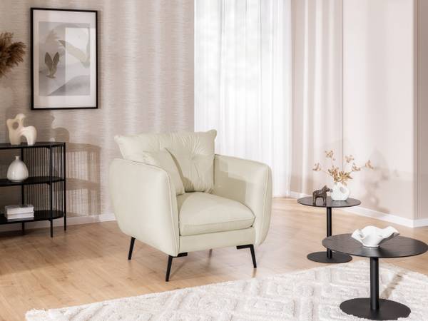 Polstergarnitur 2+1 Nordloft 2-tlg. Beige